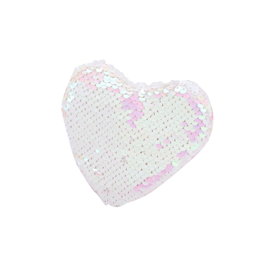 Femmes enfant filles paillettes coeur enfants épaule pièce sac bébé filles dessin animé petit fourre-tout sacs à main Mini sacs à main: E