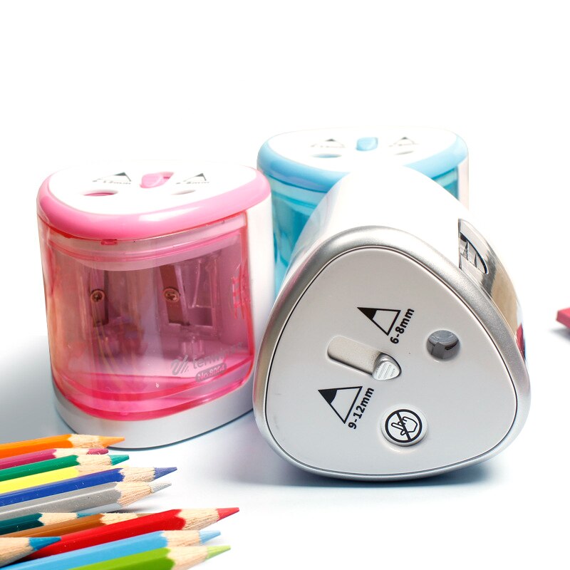 Taille-Crayon Électrique Alimenté Par Batterie De Dessin Animé Mignon