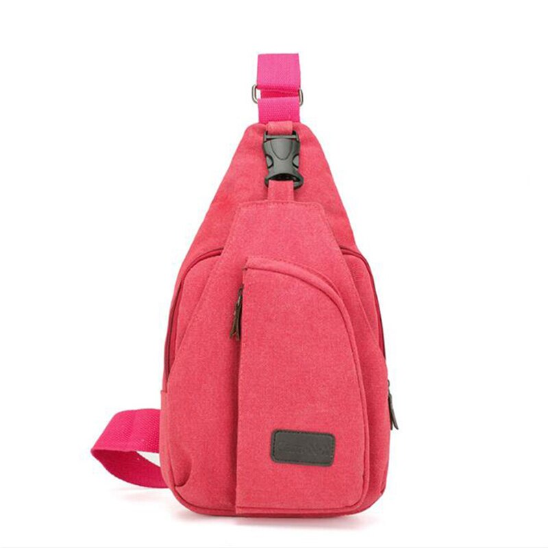 Handige schoudertas voor mannen, casual reistas van canvas, schoudertas voor mannen, 5 kleuren, bolsos: Rood