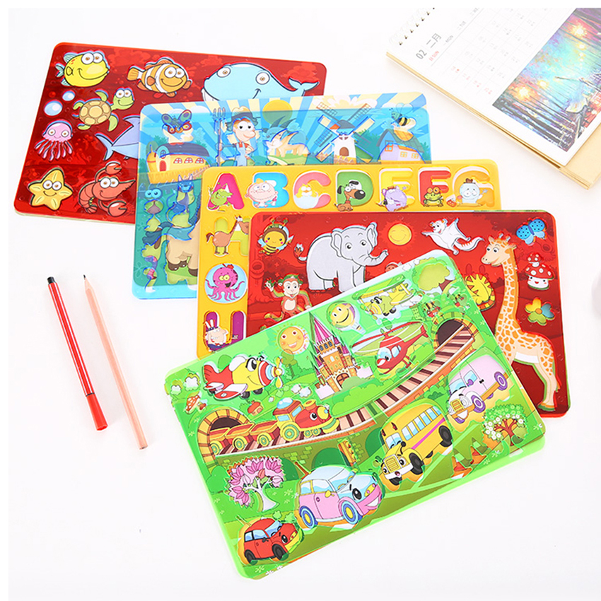 Children Art Drawing Template Students Stationery Cartoon Hollow Painting Rulers School Kids Early Education Supplies Cute Ruler