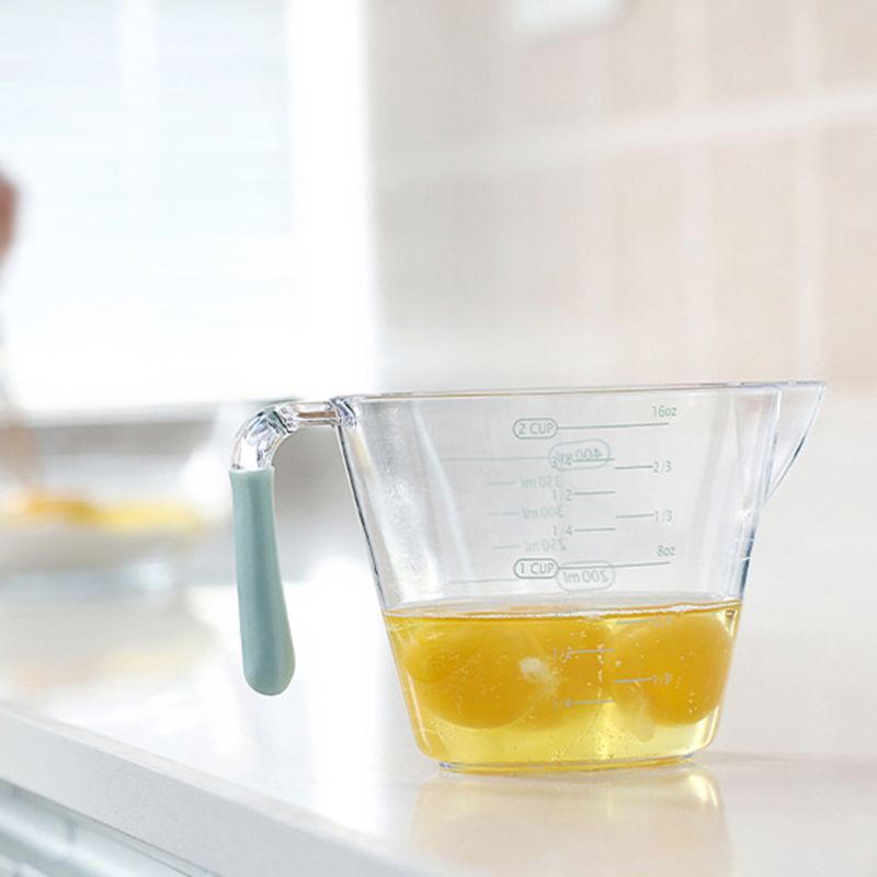 200/400/900ml Graduated Clear Plastic Measuring Cup 3 Sizes Measuring Device for Jug Pour Spout Liquid Measurement Container Kit