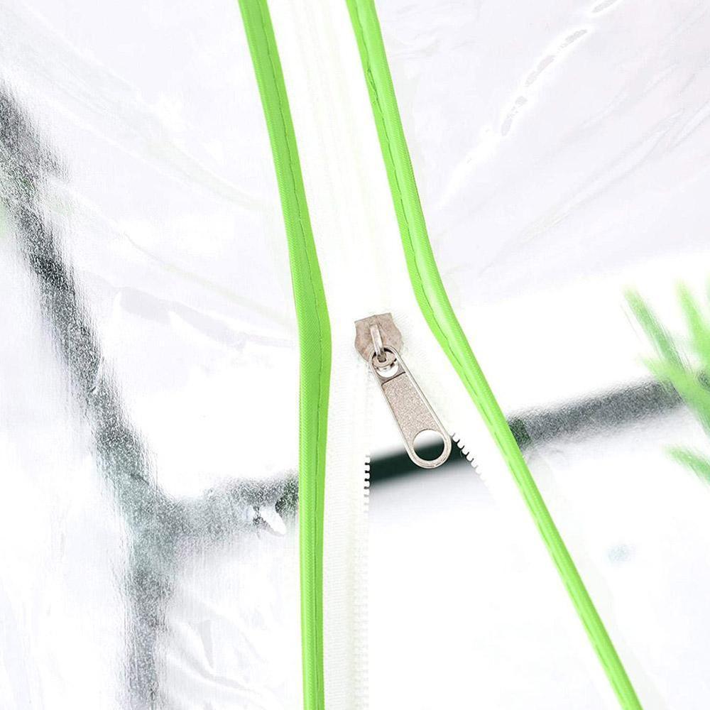 1.2M Draagbare Home Tunnel Kas Mobiele Mini Kas Koude Cover Plant Kas Isolatie Zonder Geventileerde Pole V5n4