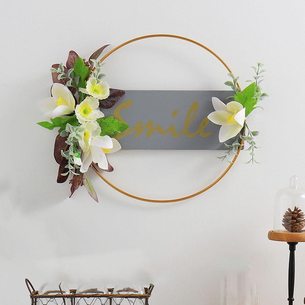 Garland Wall Decoration Indoor Welcome Card Garland pendant Decoration Decoration Metal Home Z9J7