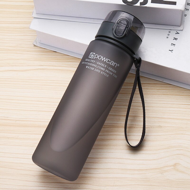 Water Flessen Water Fles 560M Eiwit Shaker Outdoor Reizen Draagbare Lekvrij Drinkware Plastic Mijn Drink Fles Bpa Gratis. J: 560ml / ms black