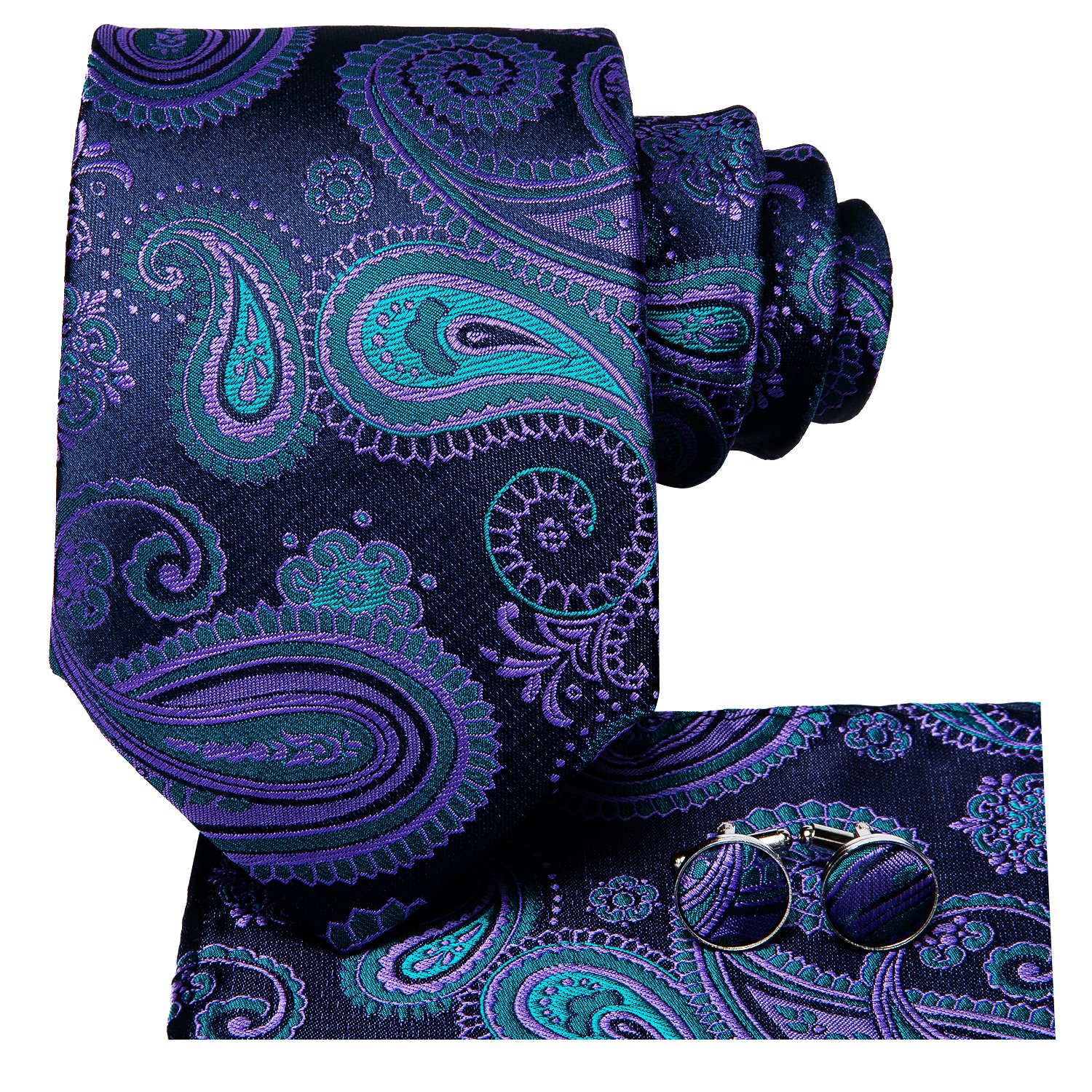 Hallo-Krawatte Salbei Grün Solide die Seide Krawatte Für freundlicher Luxus Handky Art Krawatte 120CM Lange 6CM breite Party: Tiefe Blau