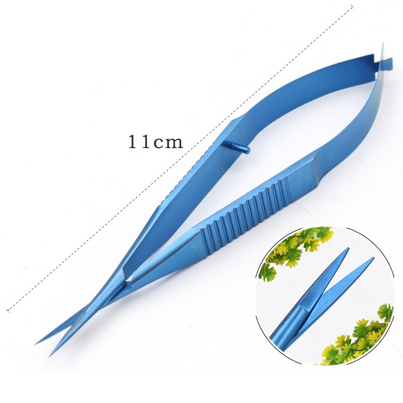 Mikroskooppiset instrumentit 12.5 cm mikrosasta, sidekalvo hammastettu, pihdit koettimet, koukut, lastat, tähystimet pinsetit