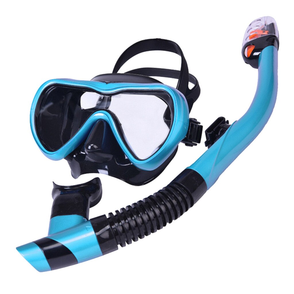 Maschera per lo Snorkeling Snorkel Tubo Set di Immersione Maschera Anti-Nebbia Nuoto Occhialini da nuoto Snorkel Tubo Per GoPro Subacquea Macchina Fotografica di Sport: D