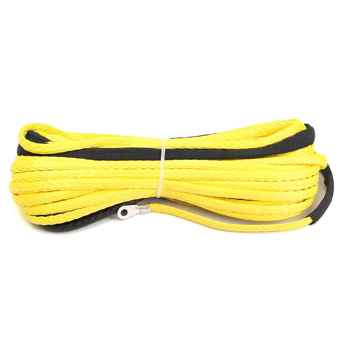 3/16 ''X 50 'Synthetische Vezels Winch Line Kabel Touw 5500 + Lbs + Schede Voor Atv Utv 5.5mm * 15M Synthetische: YELLOW