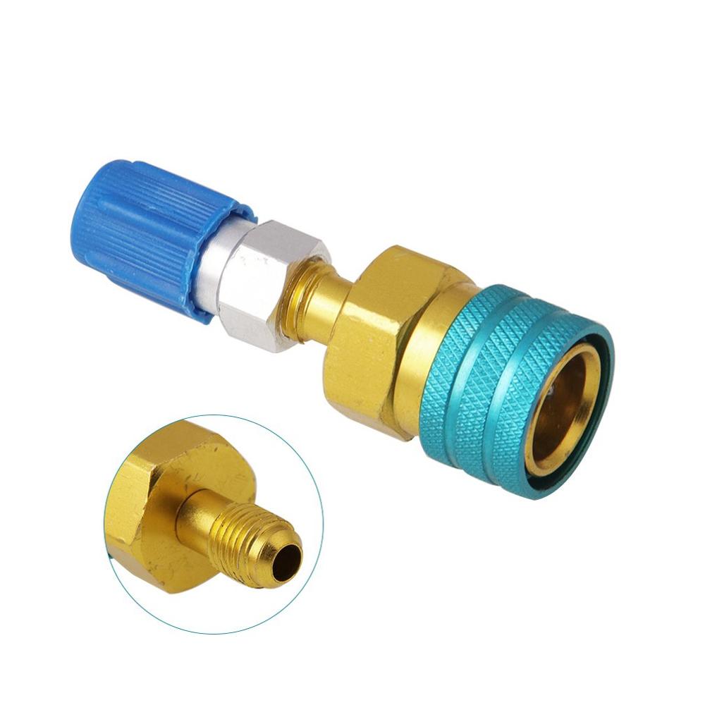 R1234Yf Om R134A Lage Kant Snelkoppeling, r12 Om R134A Slang Adapter Fitting Connector Voor Auto Airco Ac Opladen