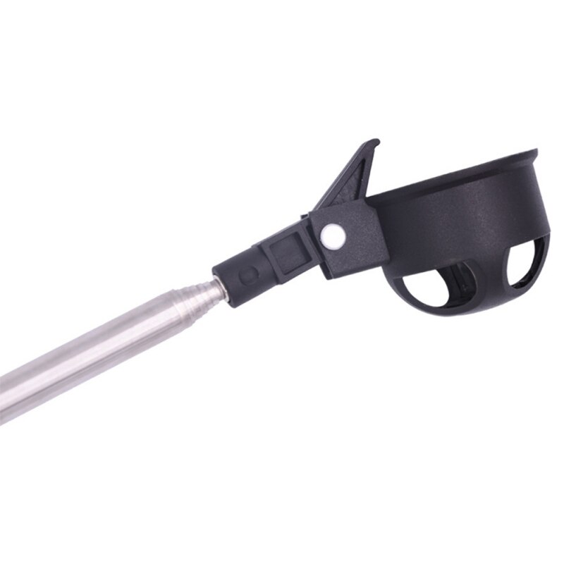 Golf Ball Retriever Device Automatically Telescopic Pick Up Ball Golf Pick Up Automatic Locking Scoop Picker