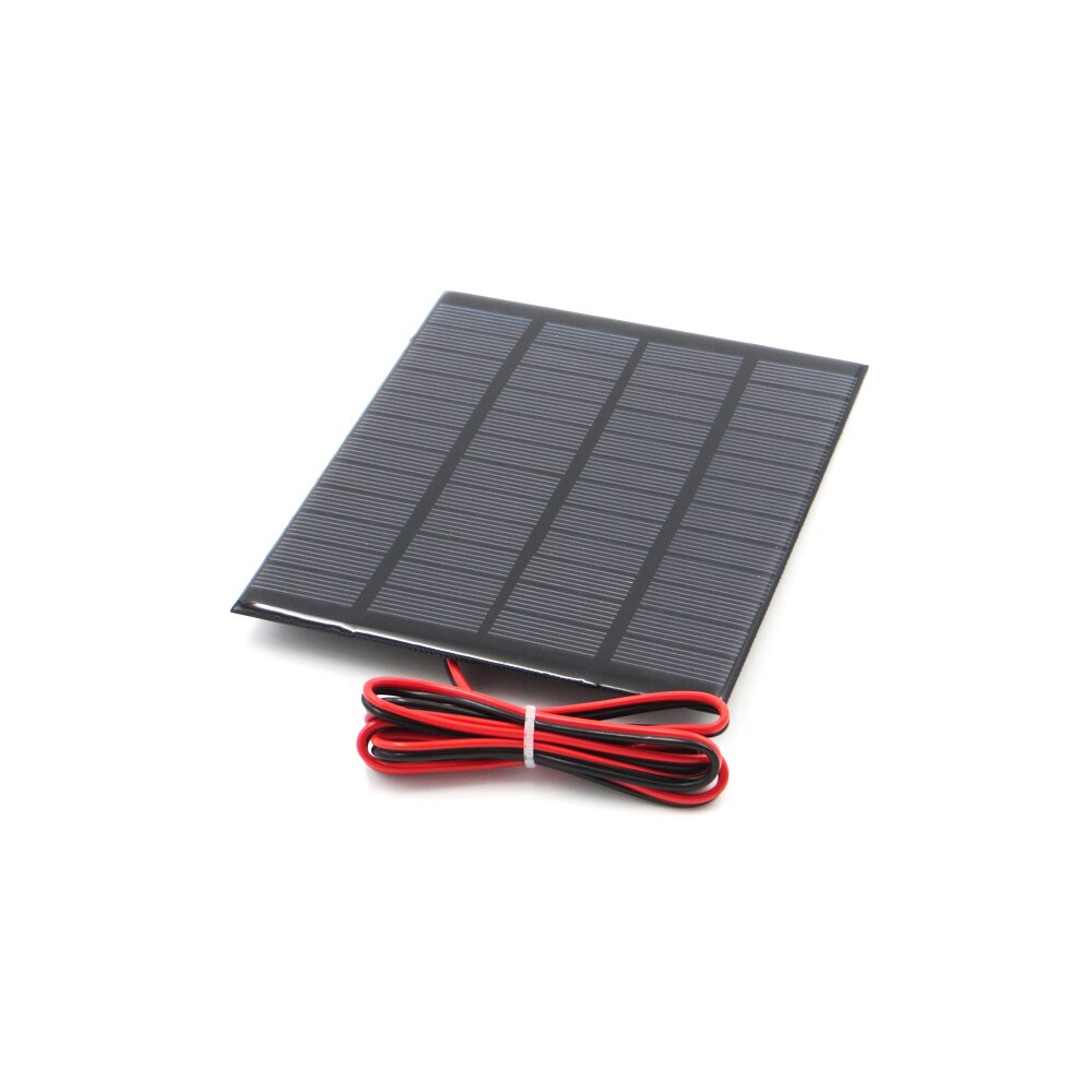 1pc x 12V 167mA with 100cm extend wire Solar Panel Polycrystalline Silicon DIY Battery Charger Small Mini Solar Cell cable toy