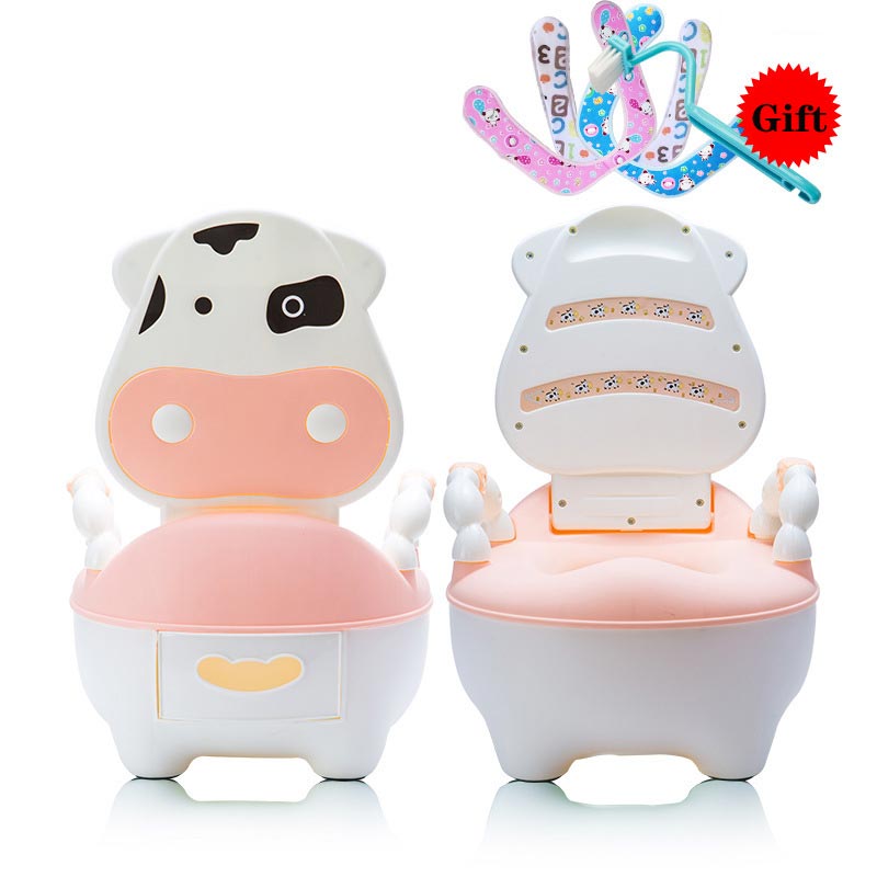 Portable Baby Pot Cute Toilet Seat Pot For Kids Potty Training Seat Children's Potty Baby Toilet Bowl Pot Training Potty Toilet: An07