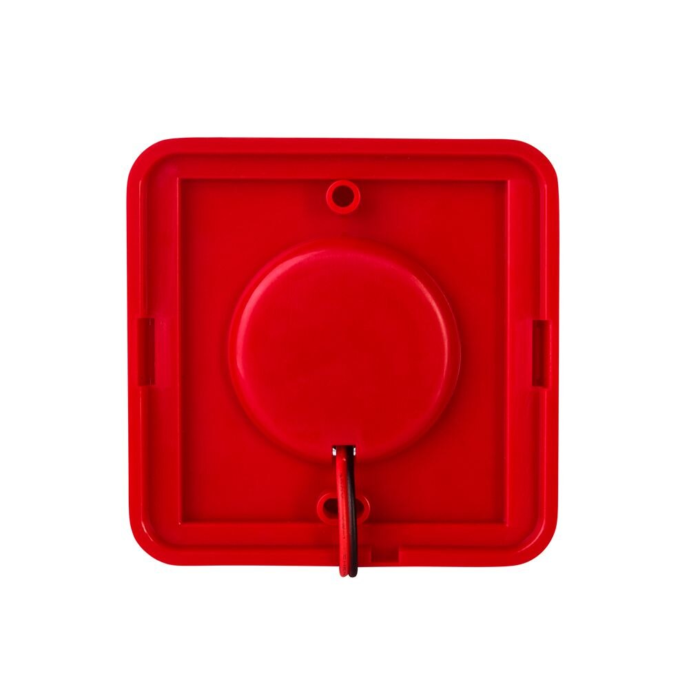 Security Alarm DC24V Alarm Sirene Met Zaklamp 100dB Sirene Fire Sirene Met Strobe Voor Conventionele Brandmeldinstallatie