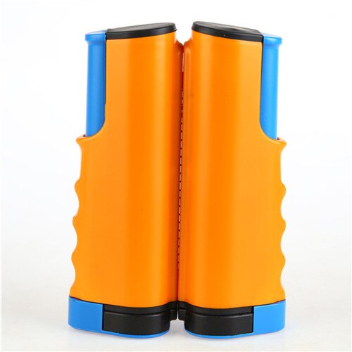 Antideslizante malla Net para tenis de mesa de reemplazo con firme para una pieza retráctil deporte suministros red gimnasio portátil Universal: Orange Blue
