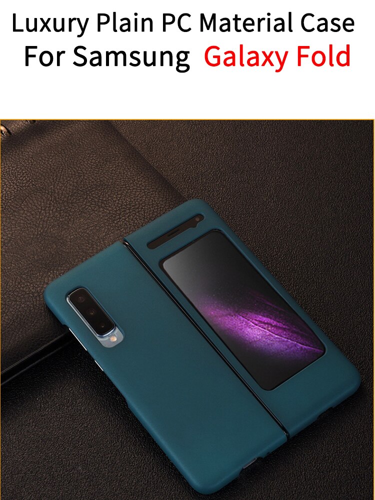 Voor galaxy fold hoesje voor galaxy  w20 w2020 f9000 hoesje pc materiaal hoesje galaxy fold hoesje en hoesje