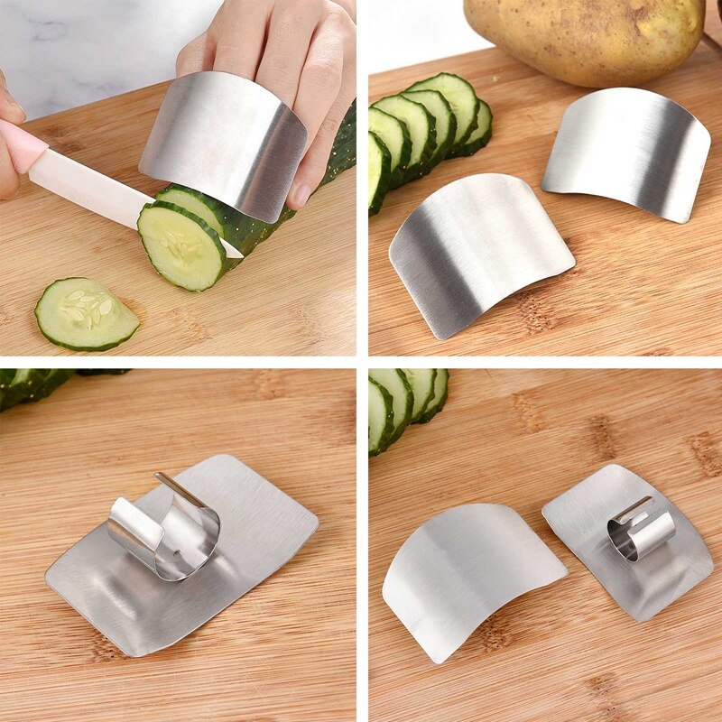 Safety Cooking Tools Kitchen Finger Hand Protective Tool Guard Knife Chop Shield Cut Safety Cooking Gadgets Kitchen Accessories