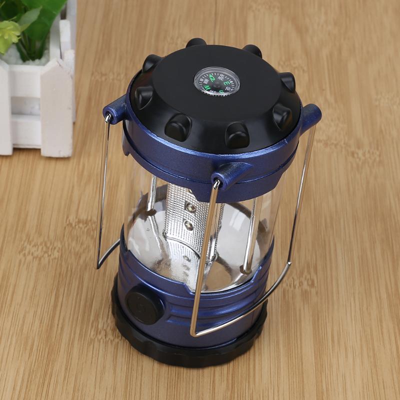 Lámpara colgante para exteriores, 12LED, tienda de campaña, Bombilla portátil para pesca, emergencia, senderismo, Camping, iluminación del hogar