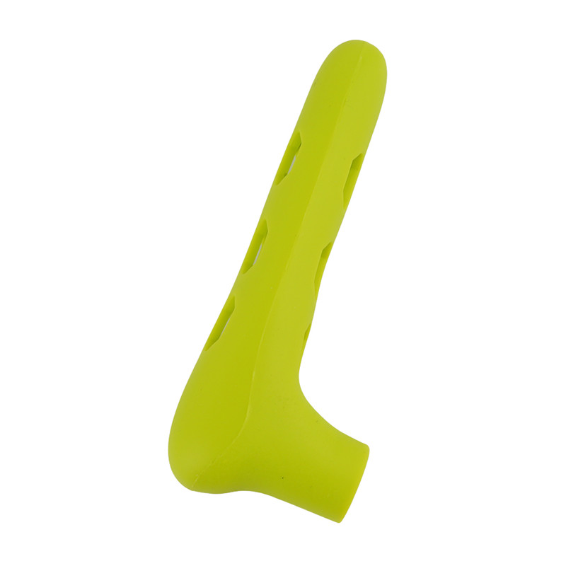 Skydd anti-kollision säkerhetshandtag skyddshandtag dörrhandtag säkerhet silikonskydd babysäkerhetsmaterial: Grön