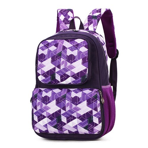 Ziranyu freundlicher-schultaschen für Teenager, jungen und mädchen, großer schulrucksack, wasserdichte tasche, freundlicher-büchertasche, mochila: Lila
