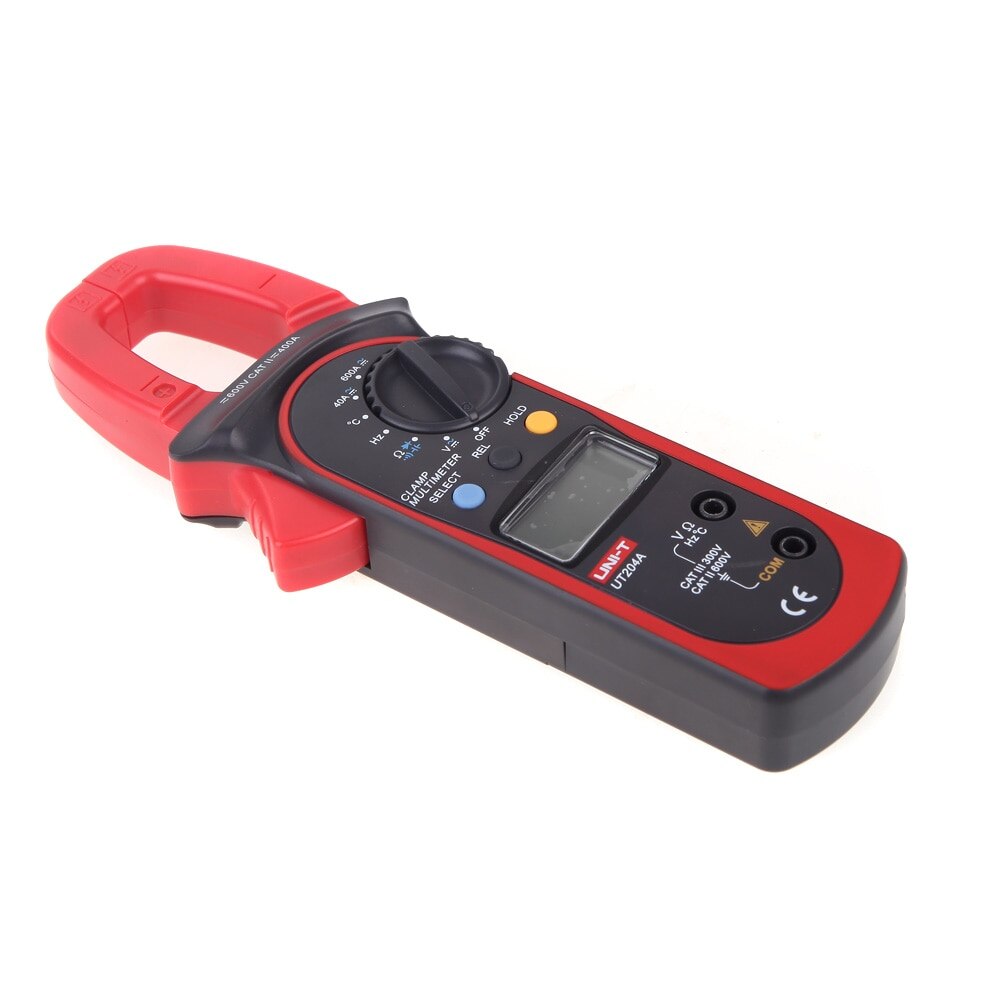 Mini Digital Clamp Meters Multimeter AC/DC Current Voltage Meter Tongs Capacitance Resistance Temperature Tester