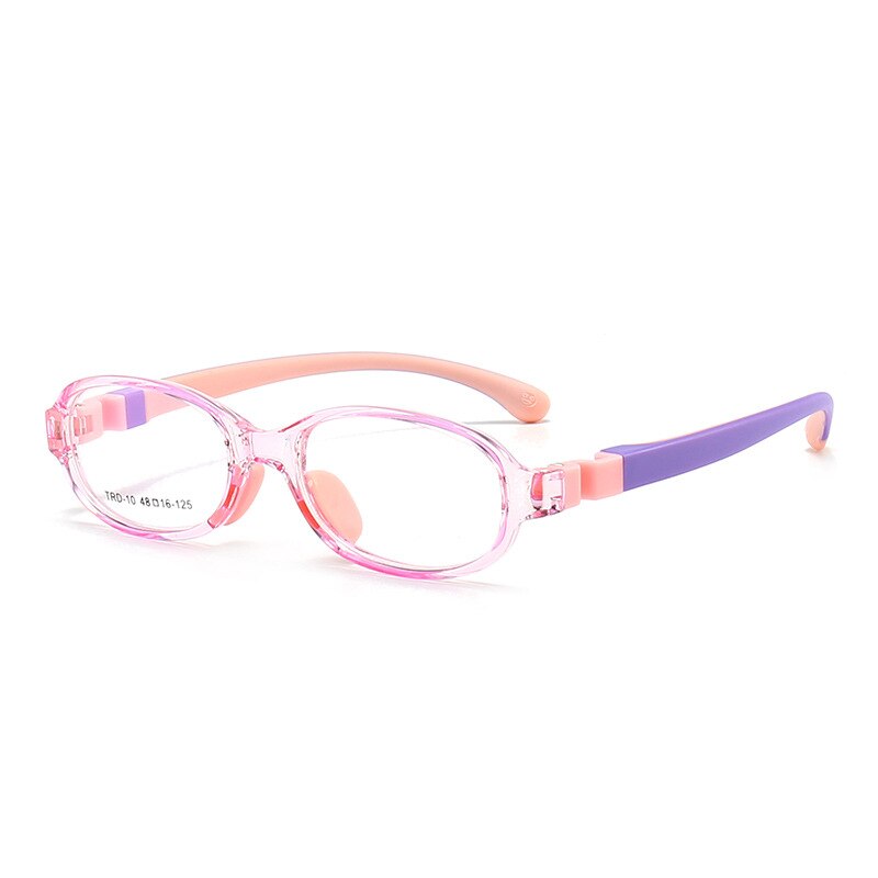 TR90 Silikon Gläser freundlicher flexibel Schutzhülle freundlicher Brille Dioptrien Brillen Gummi Art Spektakel Rahmen Junge Mädchen