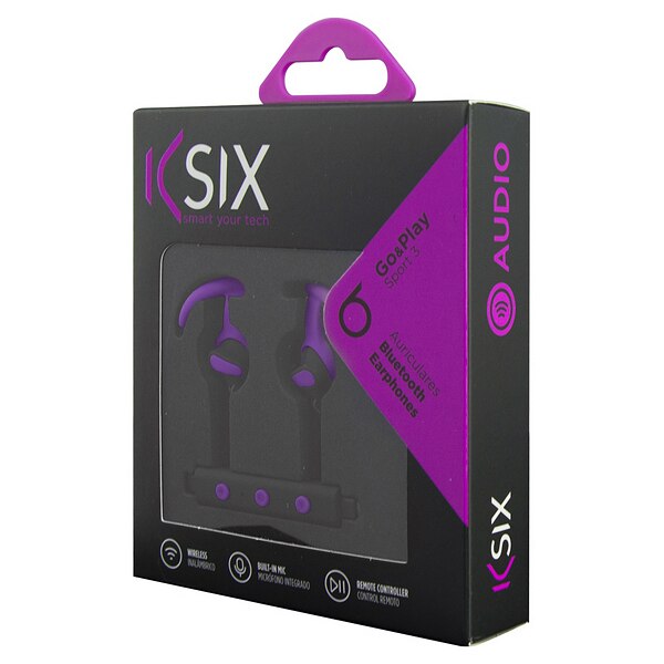 Bluetooth Headset with Microphone - Go & Play Sport 3 - Wireless Earbuds for Sports