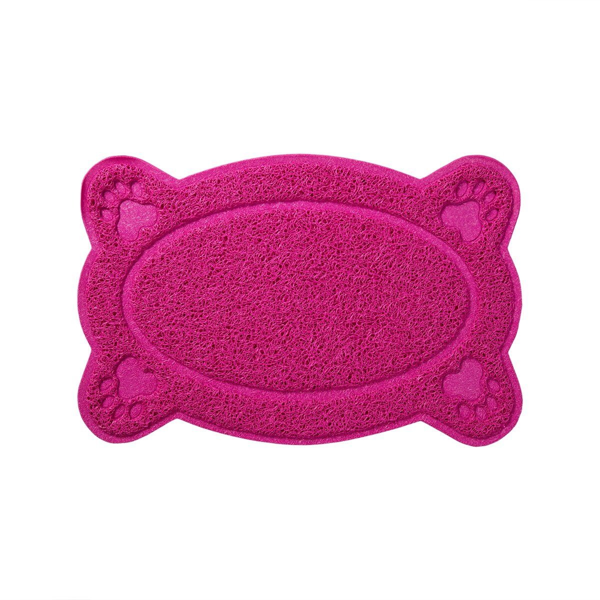 1 stücke Haustier Hund Welpen Katze Fütterung matt Pad Nette PVC Bett Schüssel Schüssel Lebensmittel Futter Platzierung Katze Wc matt: D1