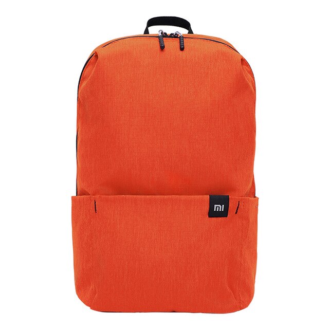 Originele Xiaomi Mini Rugzak Leuke 10L165g Casual Sport Borst Tas Voor Mannen/Vrouwen Kleine Formaat Schoudertas Kleurrijke Tas: Orange