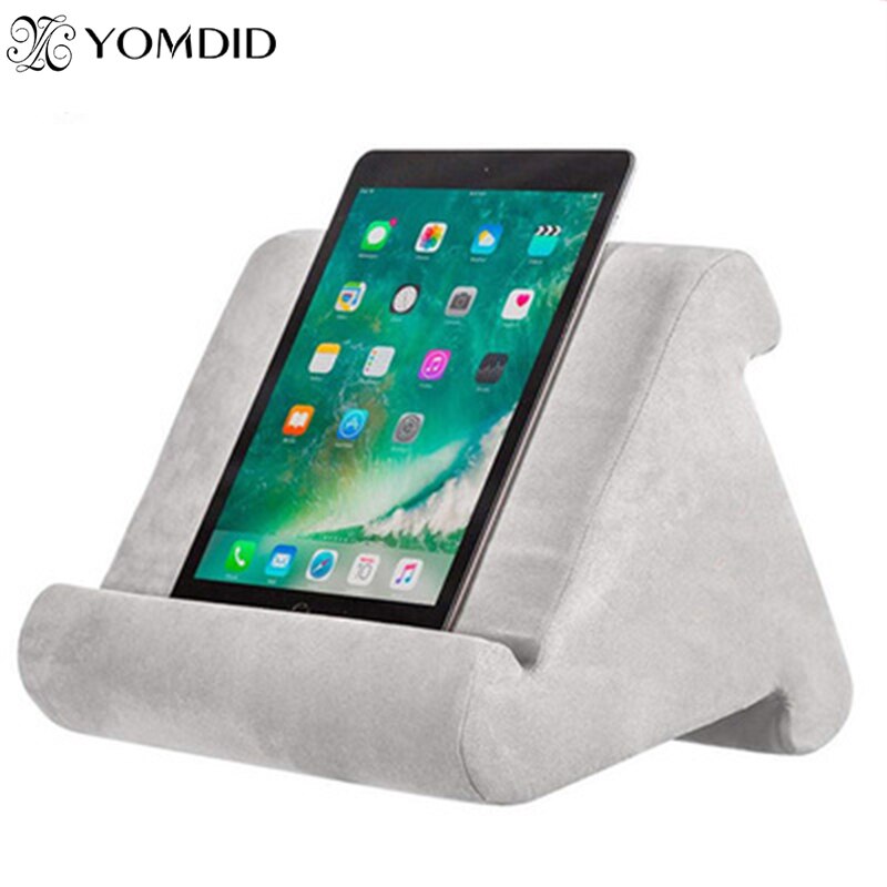 Support de coussin multi-angles pour ipad, Smartphones, tablettes, livres, liseuses, Magazines, disponible en 7 couleurs