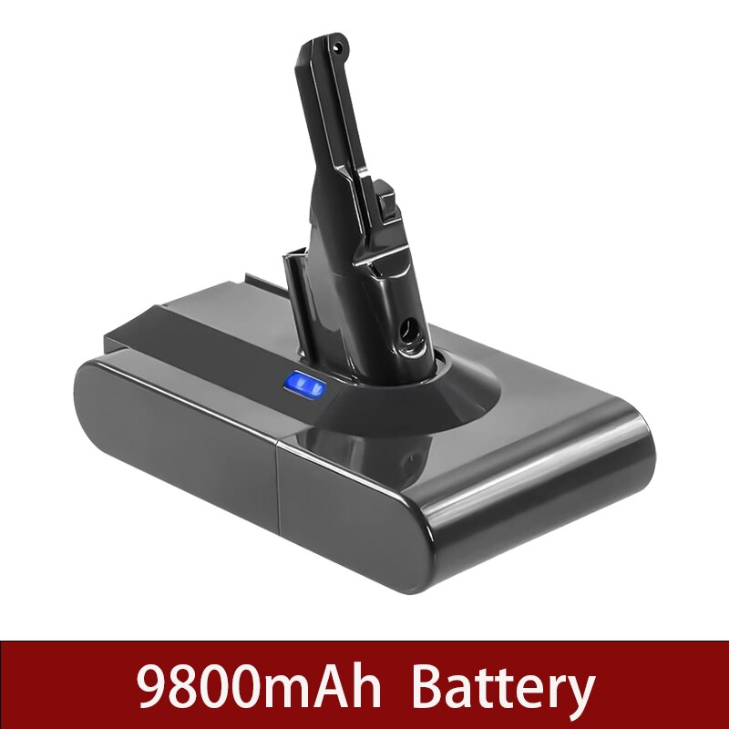 per Dyson V8 sostituzione batteria aspirapolvere portatile da pavimento 21.6V 98000mAh caricabatterie senza fili per batterie Li-ione ricaricabile