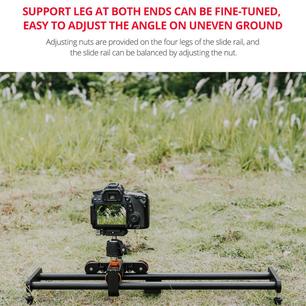 Camera Driving Recording Slide Rail Camera Slider Video Recording Electric Track Rail for YELANGU L60E SLR Camera