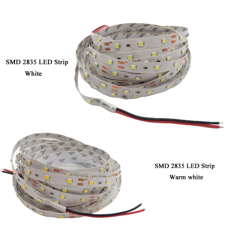 5M 300 LED Strip Light Non Waterproof DC12V Ribbon Tape Brighter SMD3528 Cold White/Warm White/Ice Blue/Red/Green/blue
