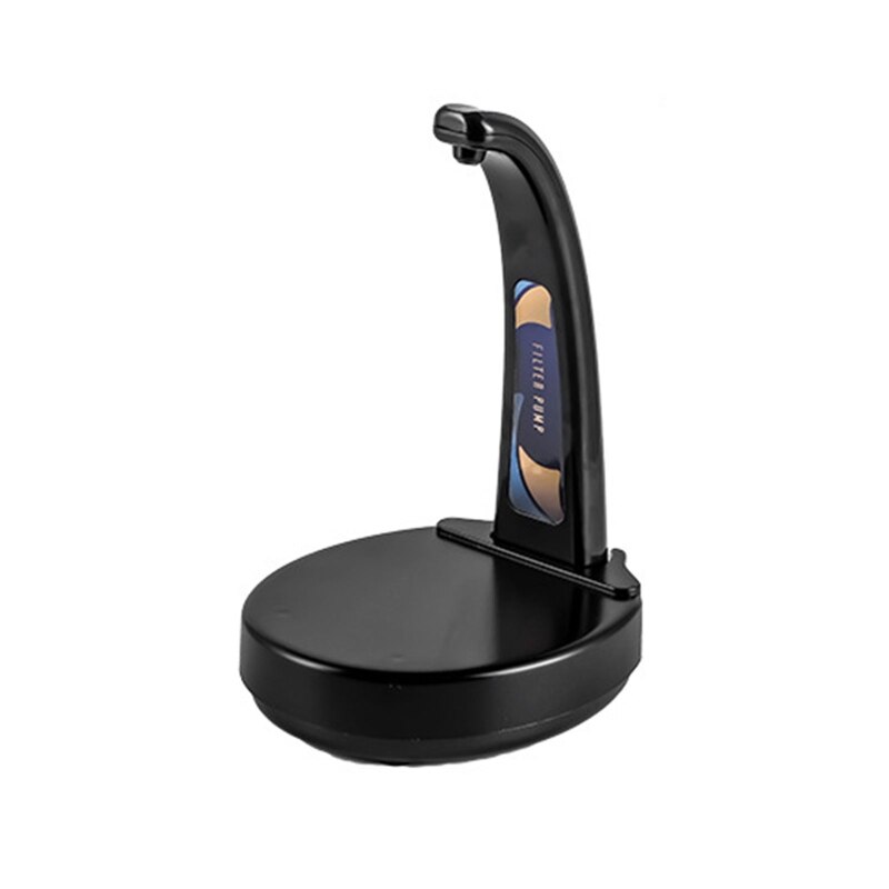 Gravity Induction Electric Bottled Drinking Water Pump Automatic Pumping Pump: Black-2