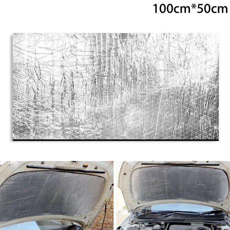 Car Door Sound Proofing Deadening Closed-cell Foam Insulation Heat Mat Shield Pad Woofer Noise Insulation Soundproof