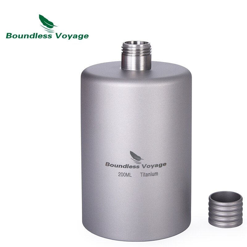 Grenzenlose Reise 7 unzen Wein Whiskey Krug Topf Flasche Hüfte Flaschen Trinker Alkohol Flasche Titan Getränk 200ml