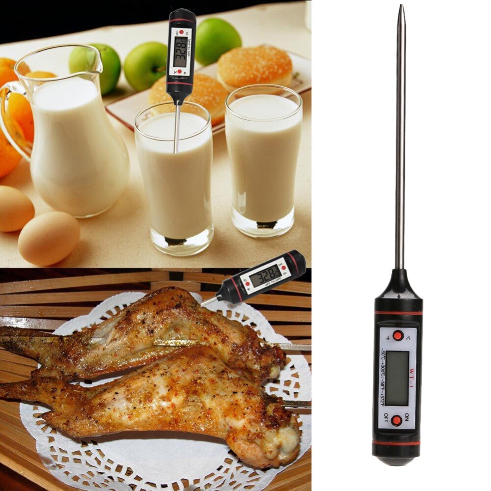 Digitale Lcd Display Voedsel Thermometer Bbq Thermometer Probe Keuken Koken Voedsel Melk Thermometer Keuken Gereedschap