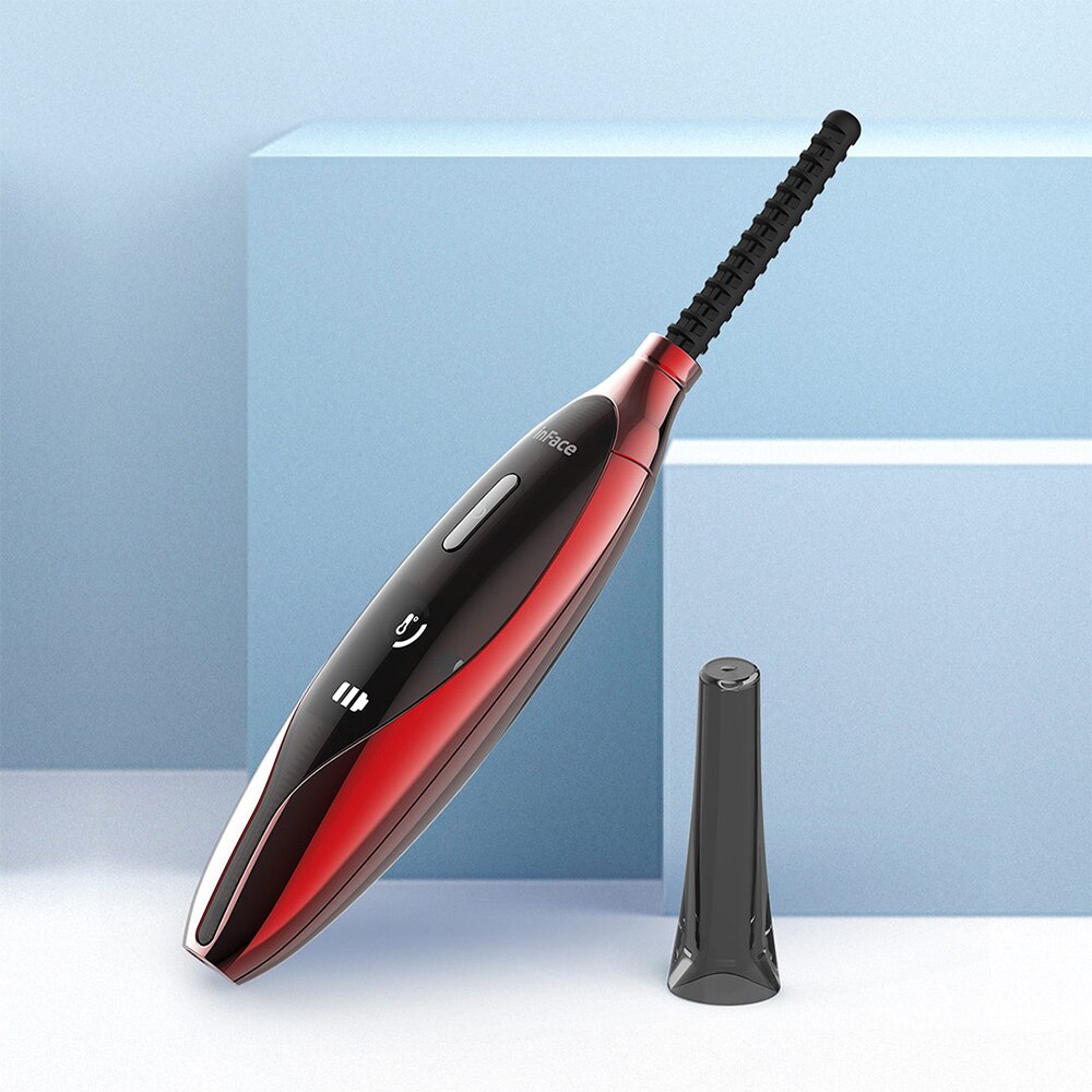 Xiaomi InFace Eyelash Curling Comb Eyelash Curler USB Rechargeable Long Lasting Electric Eyelash Curler Heated Eyelash Brush