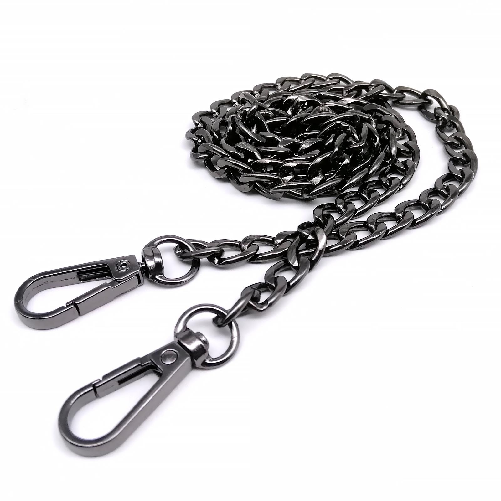 Metalen 60/120Cm Dubbele Gesp Clip Handtas Tas Tas Accessoires Leren Tas Riem Handvat Schouder Vervanging Reparatie Diy