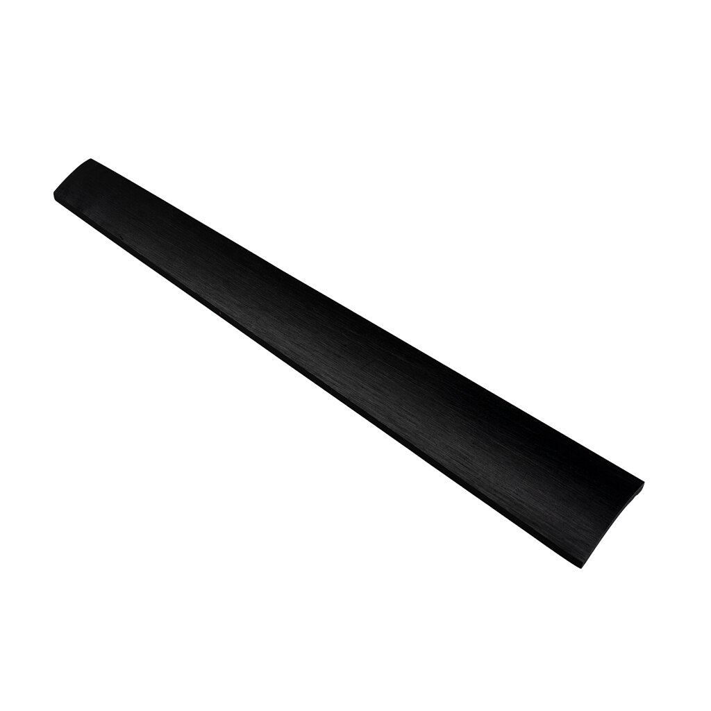 NAOMI Ebony Wood Violin Fretboard Unfinished 4 Strings Violin Fingerboard Fit For 4/4 3/4 1/2 1/4 1/8 Violin Use