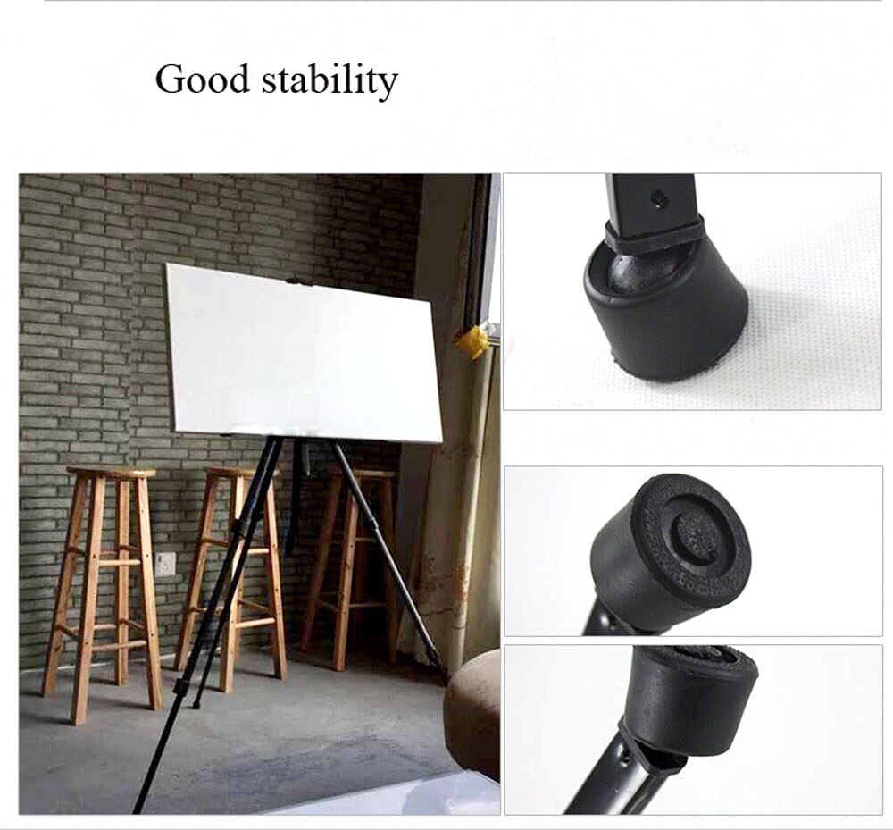 Portable Adjustable Aluminum Easels Artist Sketching Painting Stand Drawing Display Easel Stand With Bag stanowisko do malowania