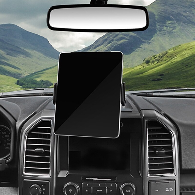 Bil interiör gps mobiltelefon pad hållare fäste mobiltelefon stativ klistermärke tillbehör bil styling för ford  f150 up