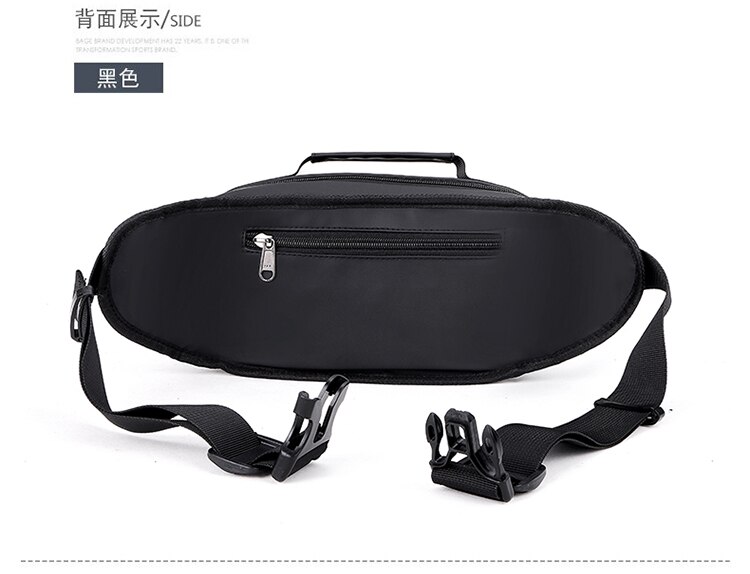 Heren usb-oplaadbare nylon crossbody tas heren anti-diefstal borsttas zomer korte reis koerierstas waterafstotende schoudertas