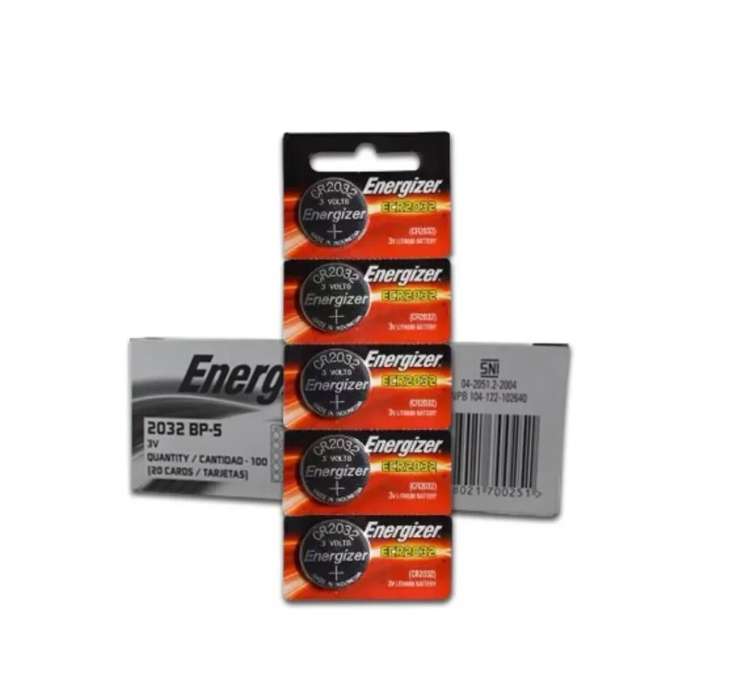 Batterie au Lithium originale CR2032 3V DL2032 BR2032 5004LC, haute capacité, sans fuite, longue durée, pile bouton cr 2032, pour jouet, clé de voiture