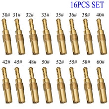 16Pcs Pilot Jet For PWK Keihin OKO CVK Fuel Injector Practical Durable