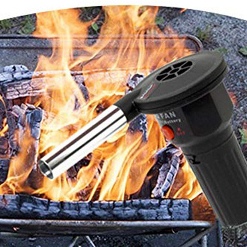 Mini Hand Ventilator Starter Barbecue Aangezwengeld Outdoor Elektrische Blower Barbecue Appliance Gereedschappen