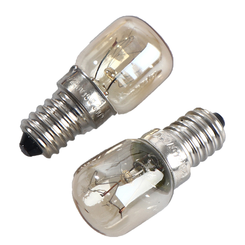 Bombilla de alta temperatura para horno microondas, accesorios de reparación de cocina, E14S, 15W/20W, 220V, 300 ℃, novedad