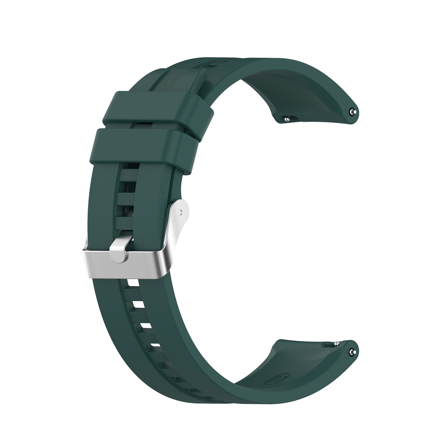 Bracelet en Silicone de 22mm pour Huawei Watch GT2 Pro GT3, 46mm, pour Huawei Honor Magic 2 46mm: Noir Vert