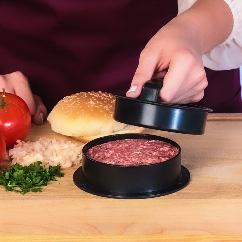 Patty Maker moule Burger presse de alimentaire ABS Hamburger viande presse boeuf Grill Hamburger presse moule outil de cuisson accessoires