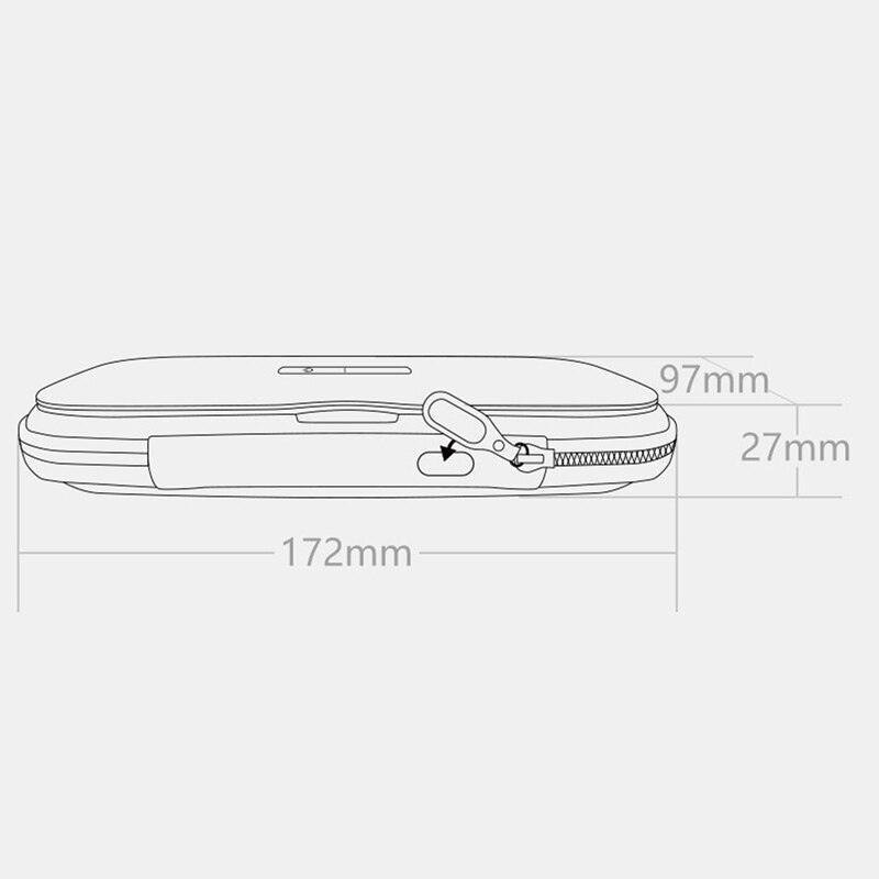 UV Mobile Phone Disinfection Box Mini Portable Mobile Phone UV Folding Disinfection Box