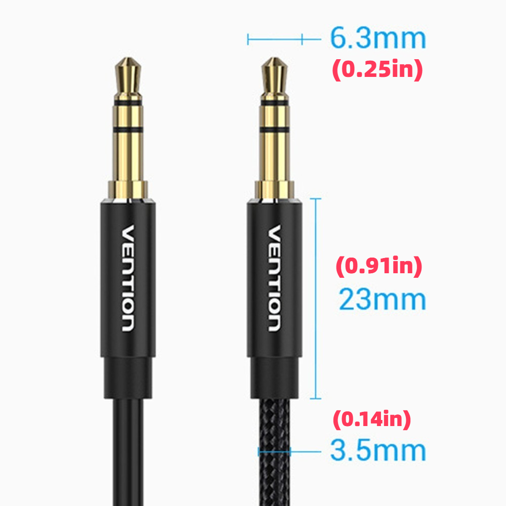 Male To Male 3.5mm Jack Audio Cable Audio Line Aux 3.5mm To 3.5mm Jack Converter Converter Braided Headphone Adapter Cable